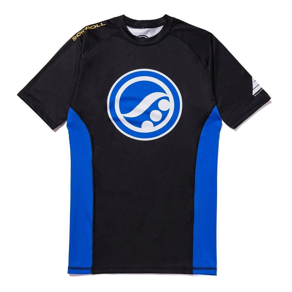 Shoyoroll Competitor 21 Blue Short Sleeve BJJ Rash Guard - Vorix Sport