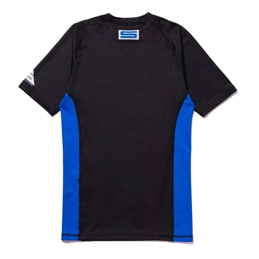 Shoyoroll Competitor 21 Blue Short Sleeve BJJ Rash Guard - Vorix Sport