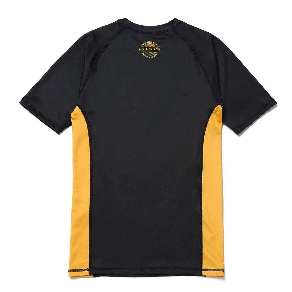 Shoyoroll Competitor 21 Yellow Short Sleeve BJJ Rash Guard - Vorix Sport