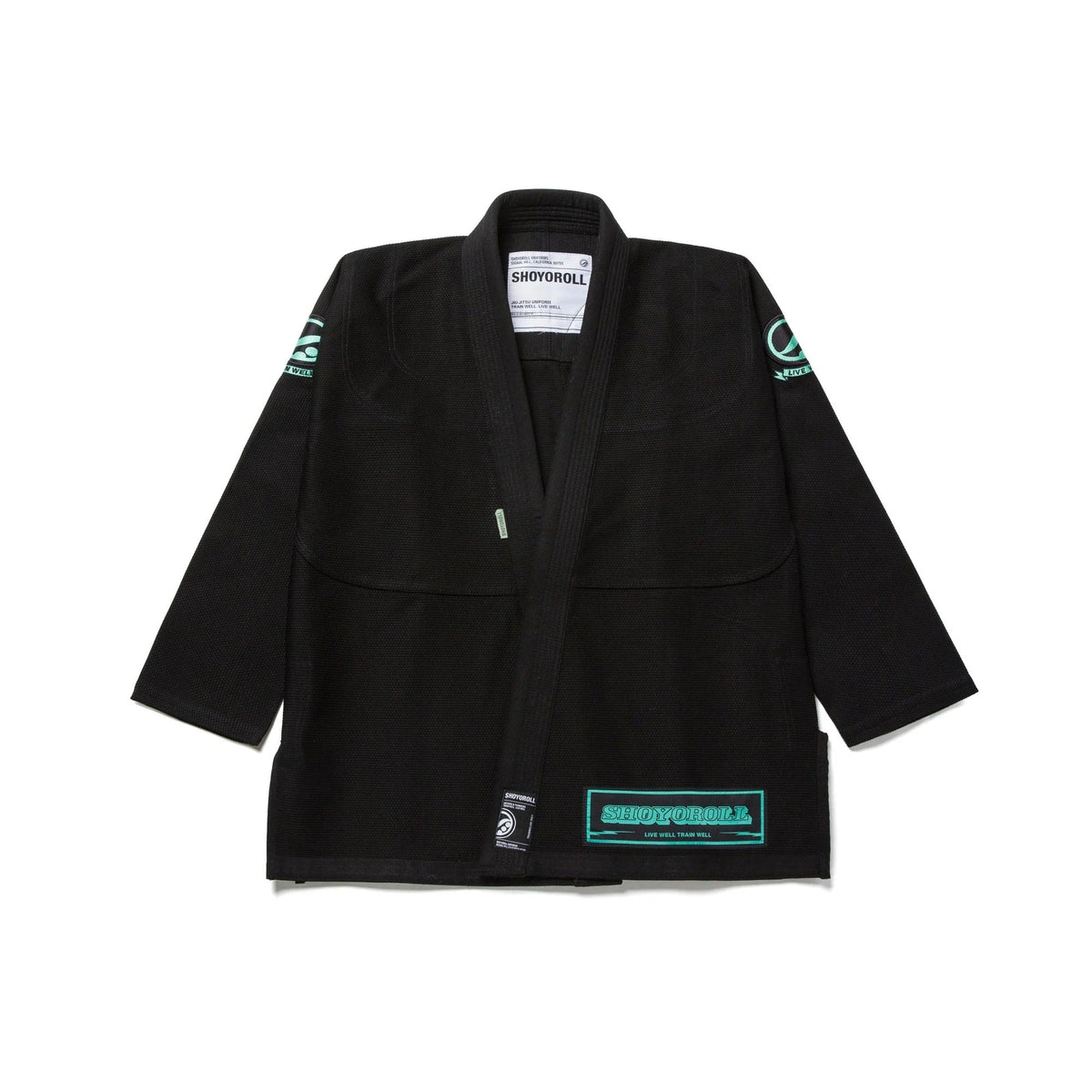Shoyoroll Coral Competitor BJJ Gi – Black - Vorix Sport