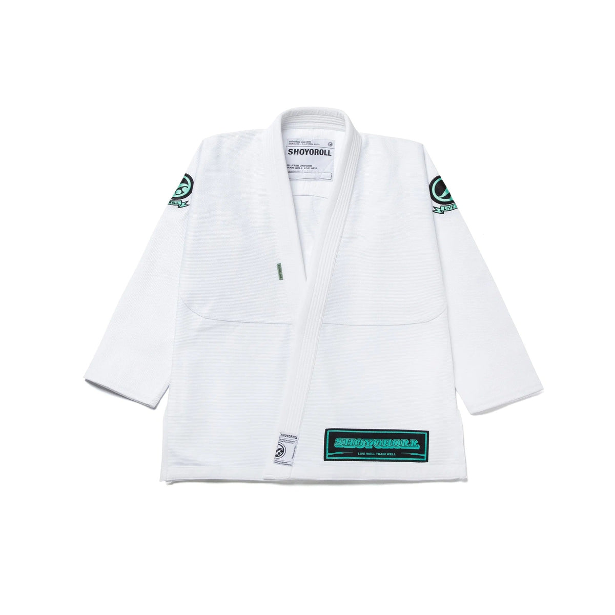 Shoyoroll Coral Competitor BJJ Gi – White - Vorix Sport