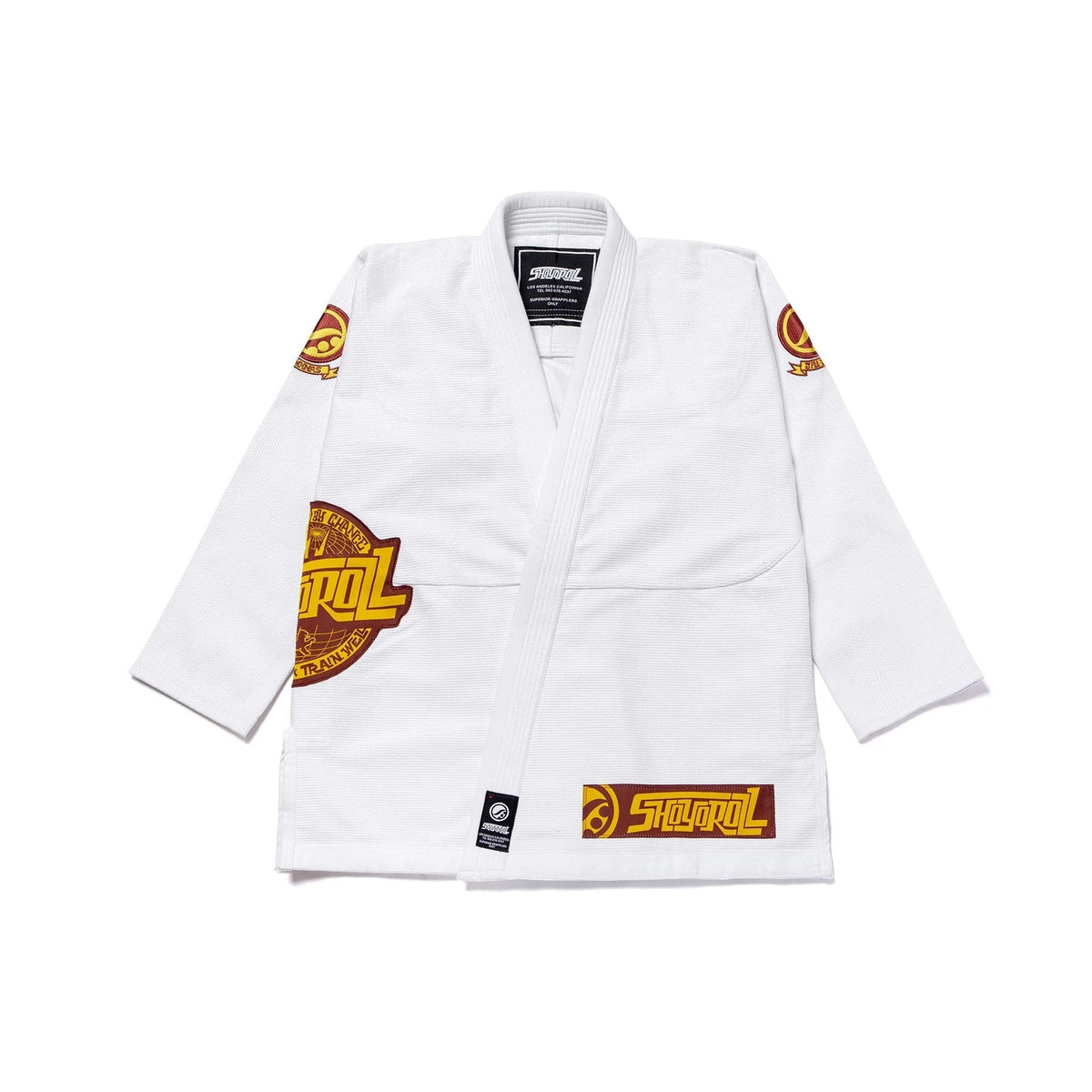Shoyoroll Crake Competitor BJJ Gi – White - Vorix Sport