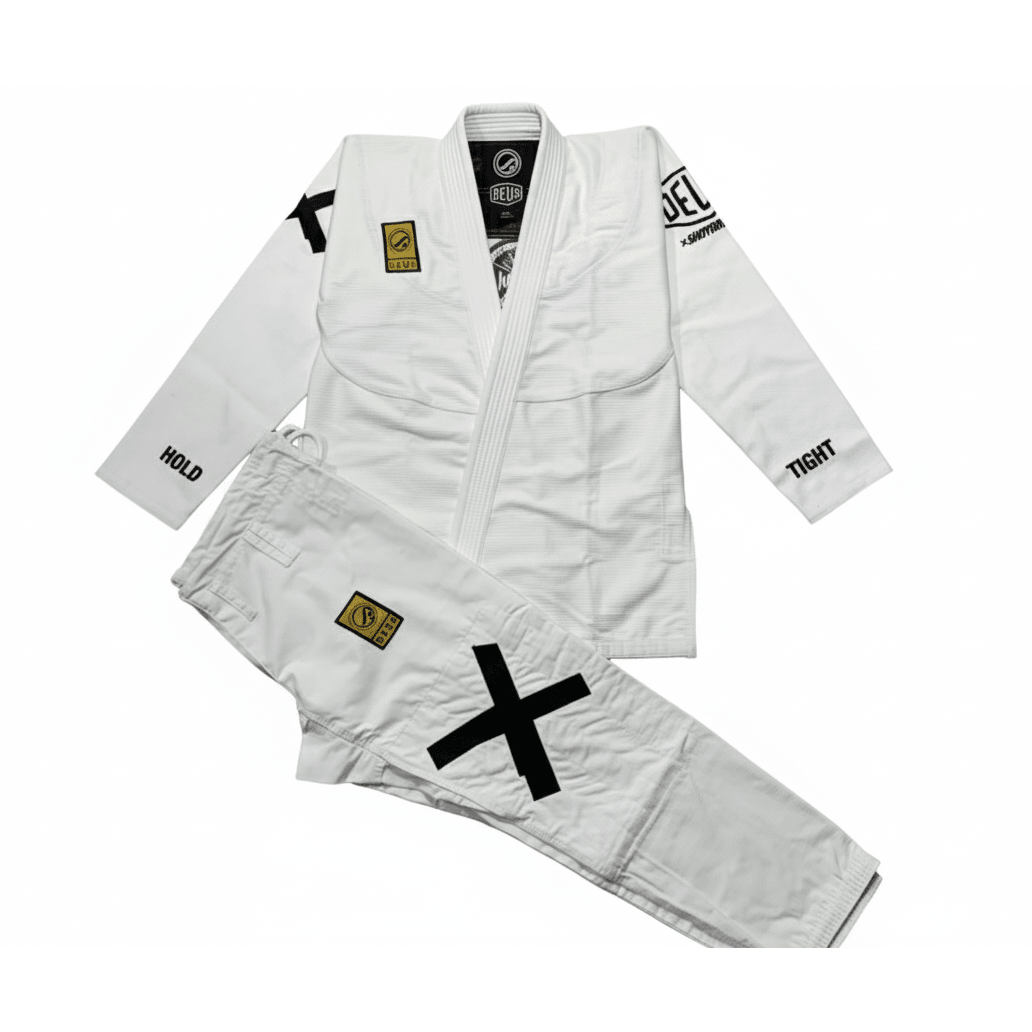 Shoyoroll Deus Ex Machina BJJ Gi – White - Vorix Sport