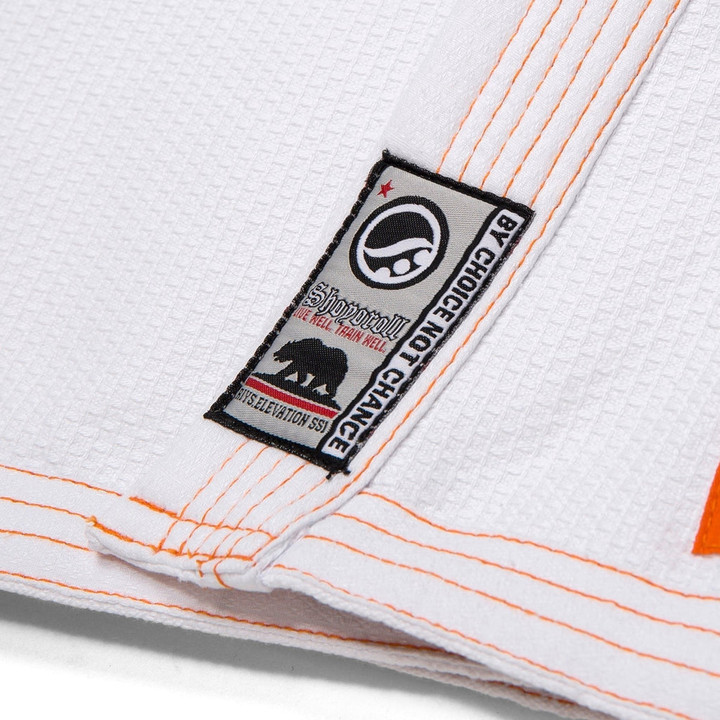 Shoyoroll Ember Competitor BJJ Gi – White - Vorix Sport