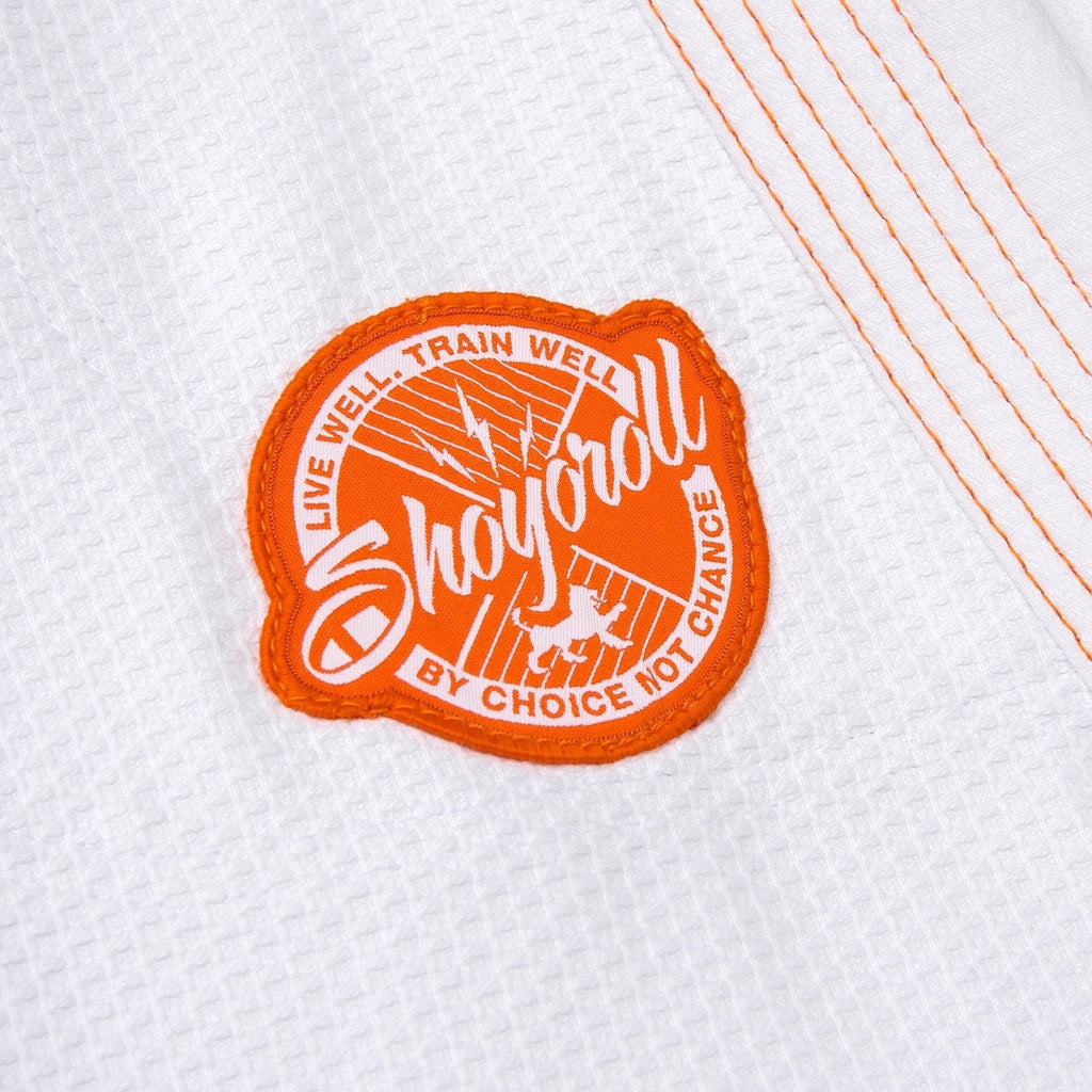 Shoyoroll Ember Competitor BJJ Gi – White - Vorix Sport