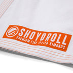 Shoyoroll Ember Competitor BJJ Gi – White - Vorix Sport