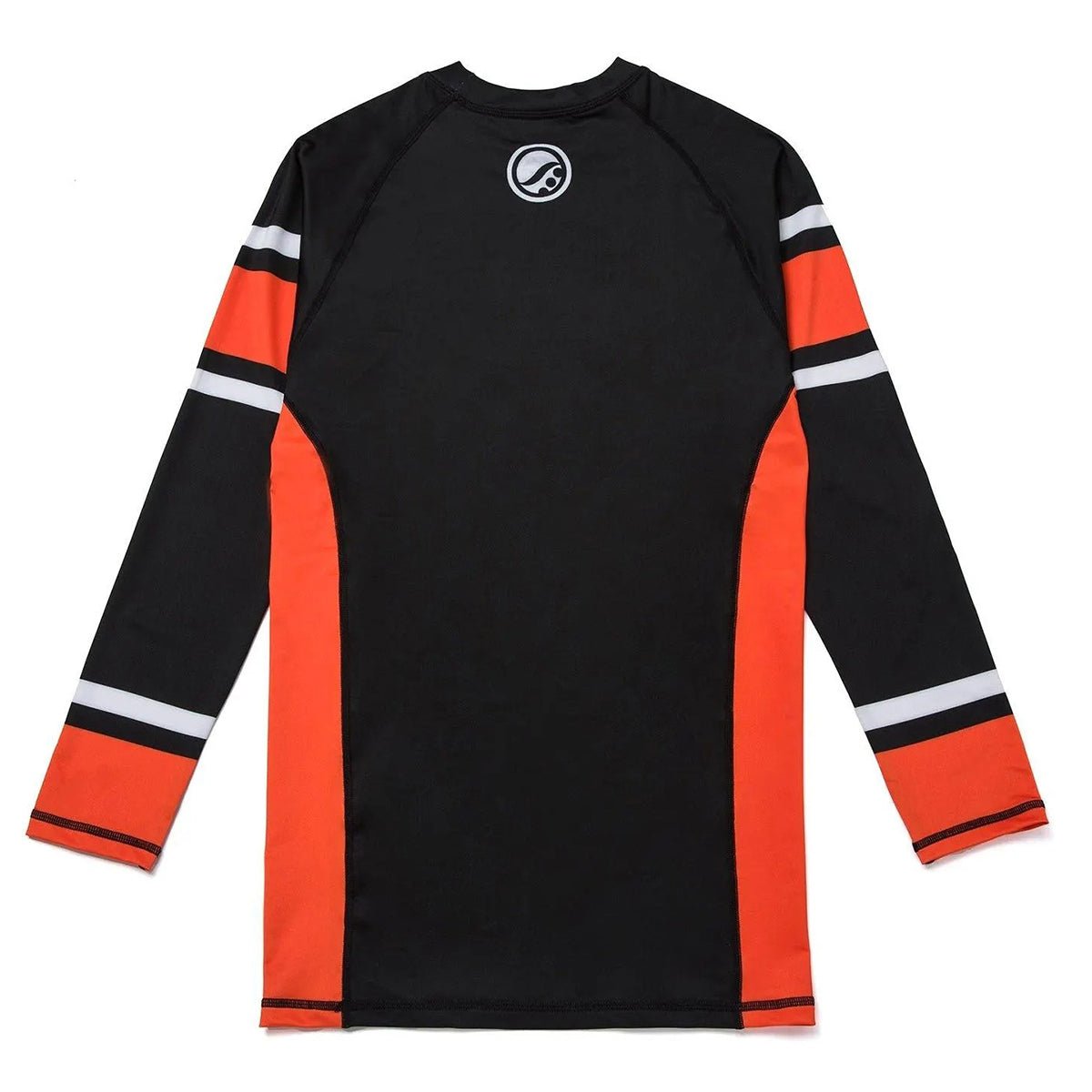 Shoyoroll Enforcers Long Sleeve BJJ Rash Guard – Black & Orange - Vorix Sport