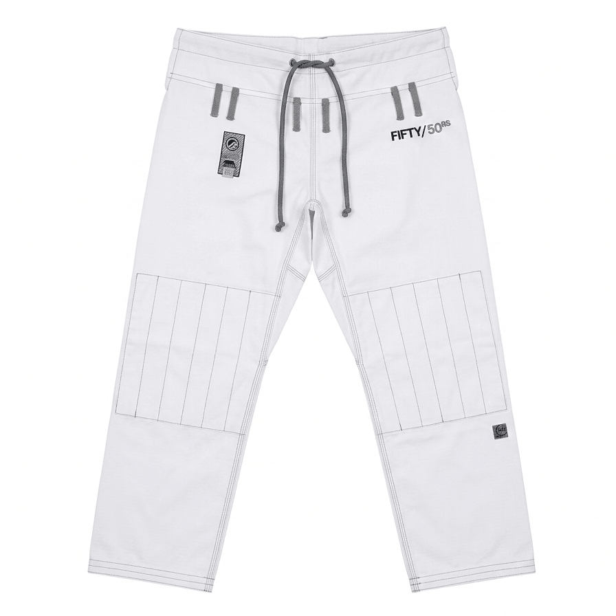 Shoyoroll Fifty/50 BJJ Gi – White - Vorix Sport
