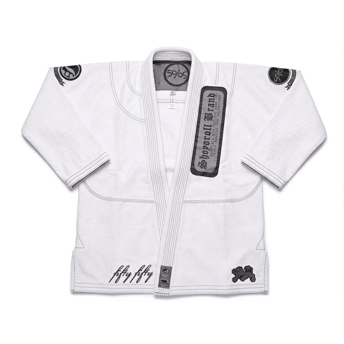 Shoyoroll Fifty/50 BJJ Gi – White - Vorix Sport