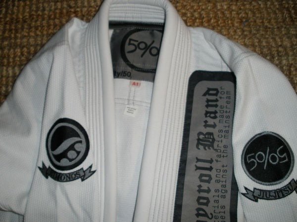 Shoyoroll Fifty/50 BJJ Gi – White - Vorix Sport