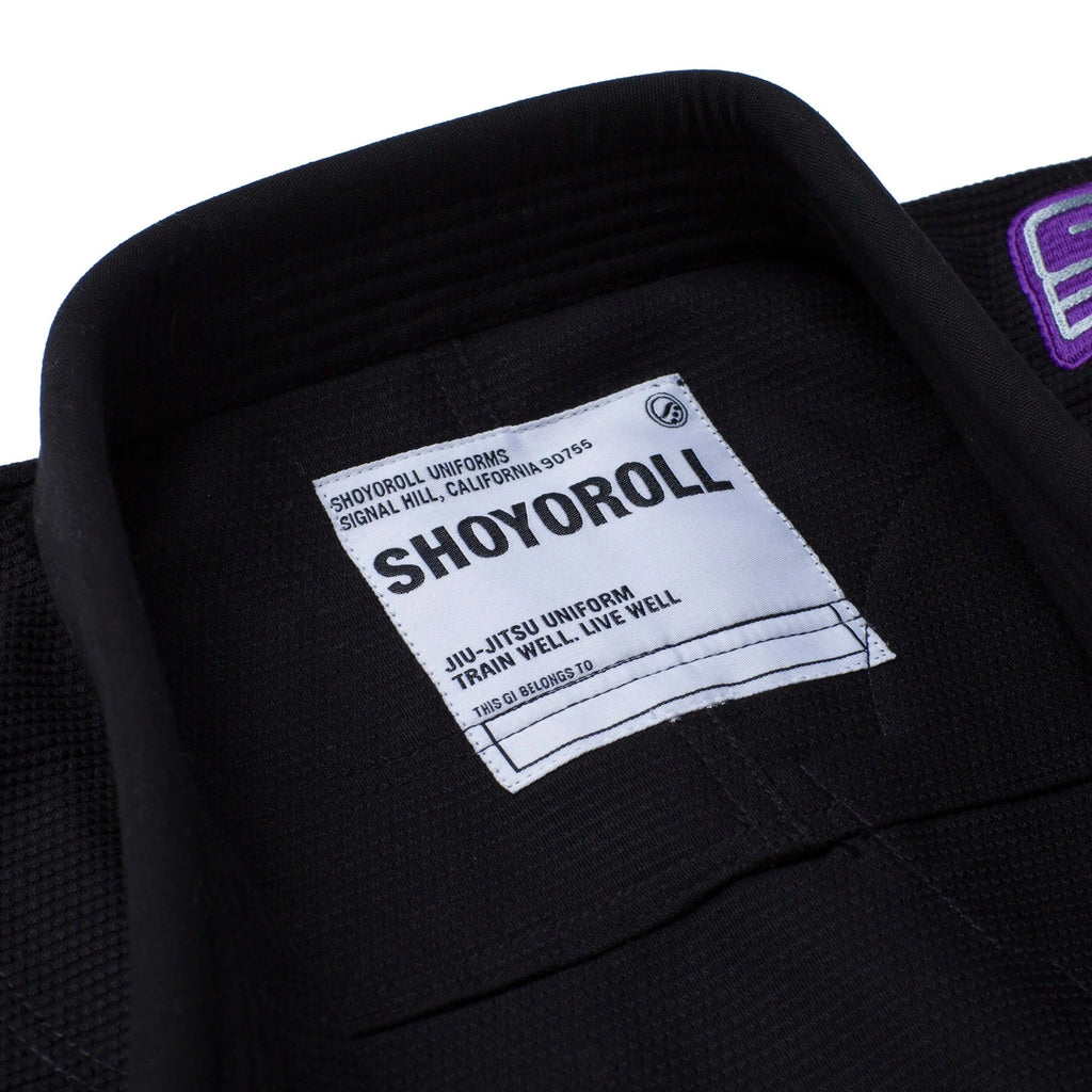 Shoyoroll Grape Competitor BJJ Gi – Black - Vorix Sport