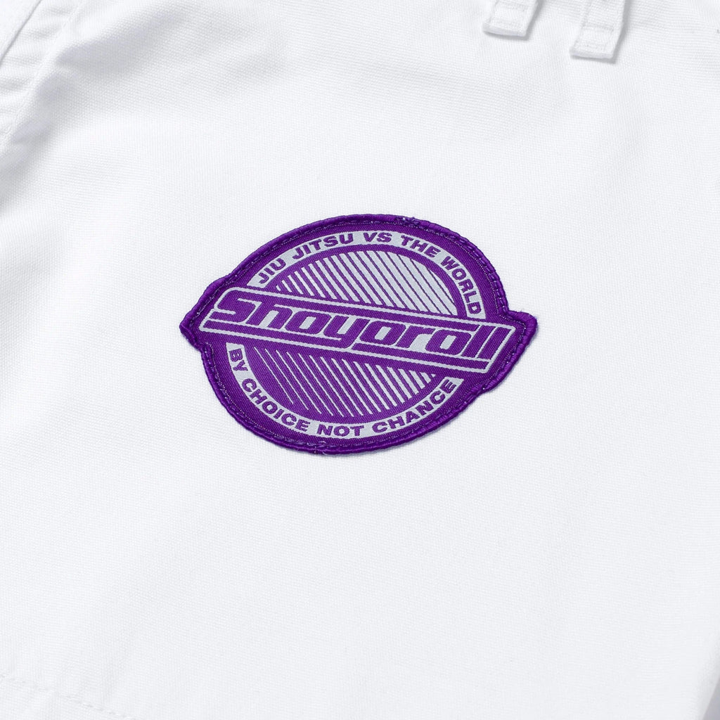 Shoyoroll Grape Competitor BJJ Gi – White - Vorix Sport