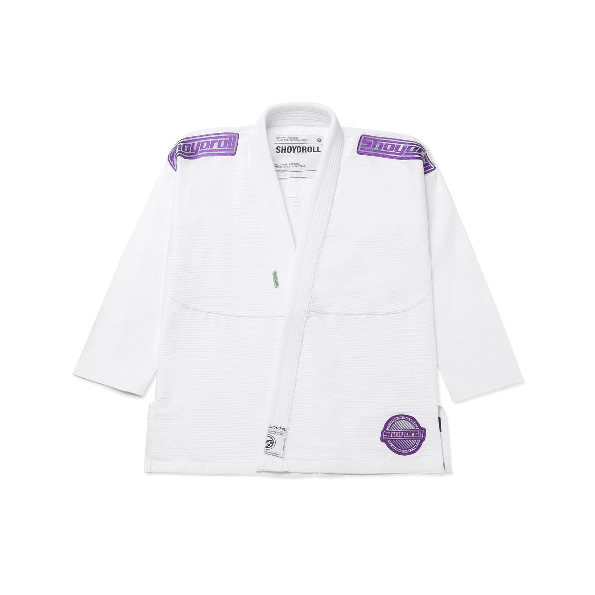 Shoyoroll Grape Competitor BJJ Gi – White - Vorix Sport