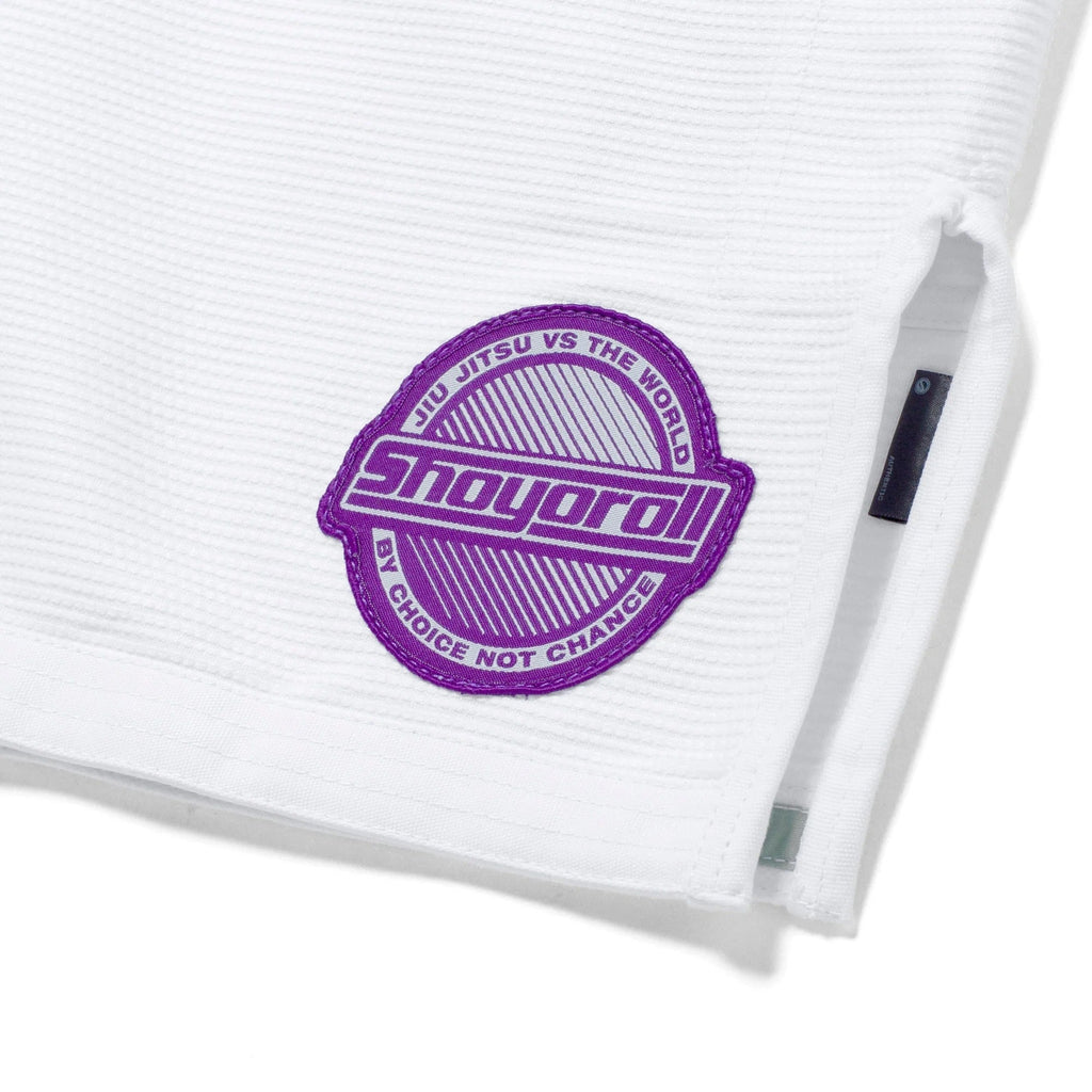 Shoyoroll Grape Competitor BJJ Gi – White - Vorix Sport