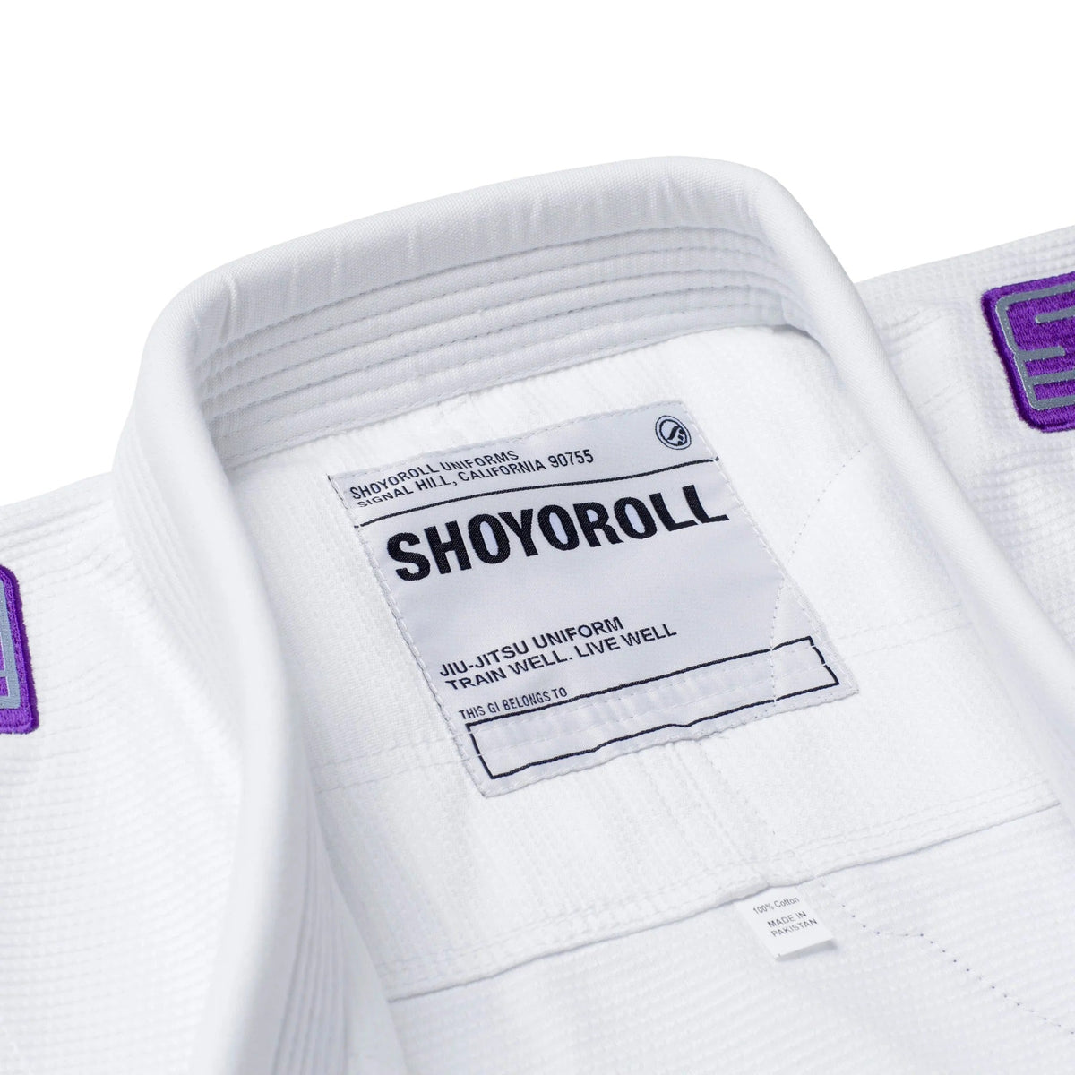 Shoyoroll Grape Competitor BJJ Gi – White - Vorix Sport
