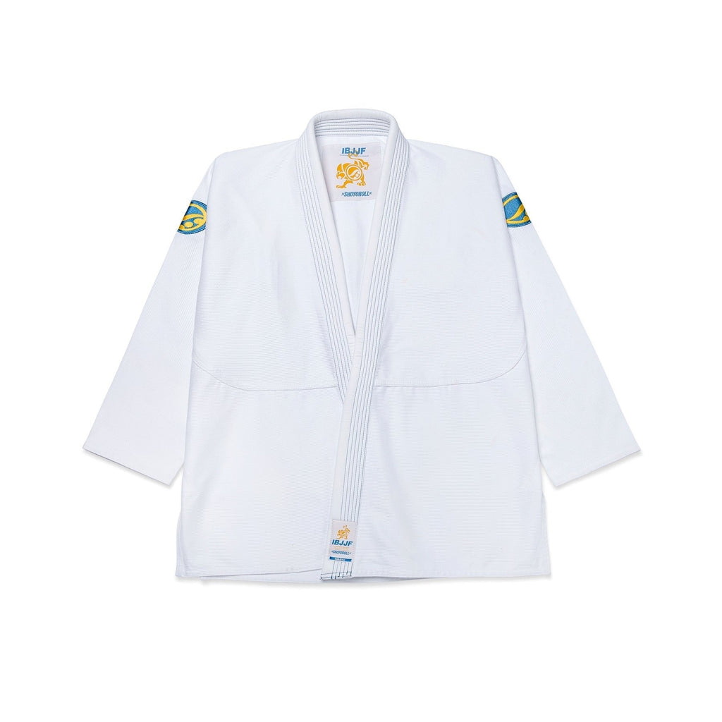 Shoyoroll IBJJF WAZAir BJJ Gi – White - Vorix Sport