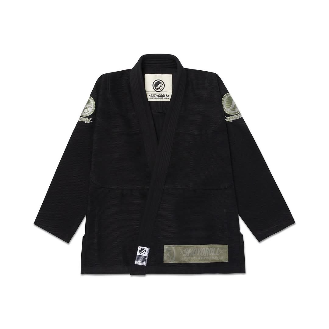Shoyoroll Olive Competitor BJJ Gi – Black - Vorix Sport