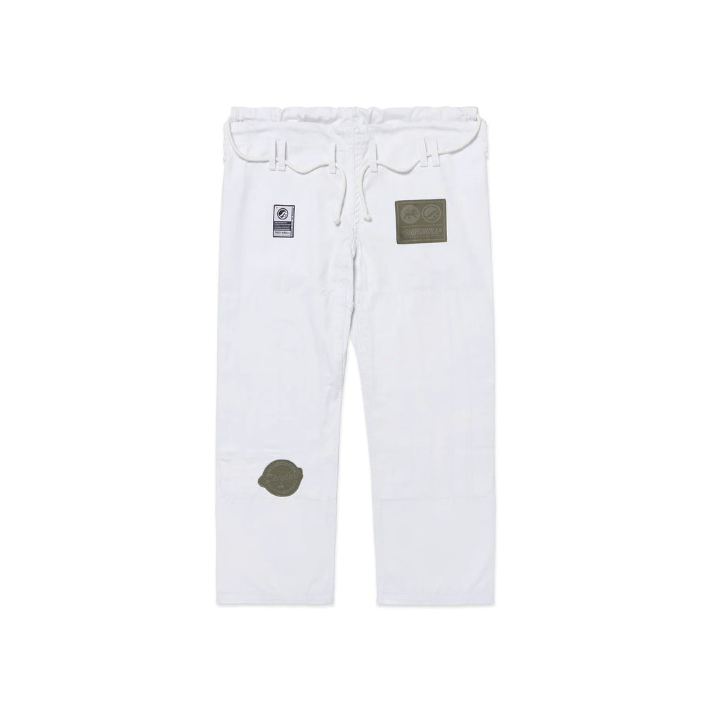 Shoyoroll Olive Competitor BJJ Gi – White - Vorix Sport