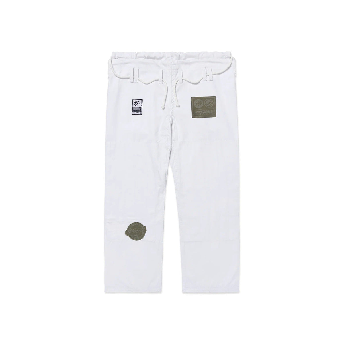 Shoyoroll Olive Competitor BJJ Gi – White - Vorix Sport