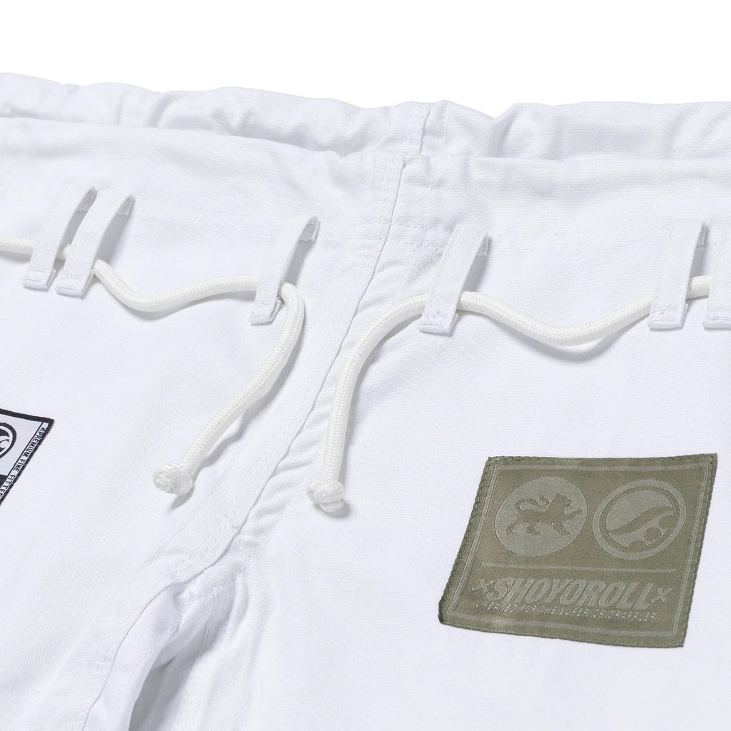 Shoyoroll Olive Competitor BJJ Gi – White - Vorix Sport