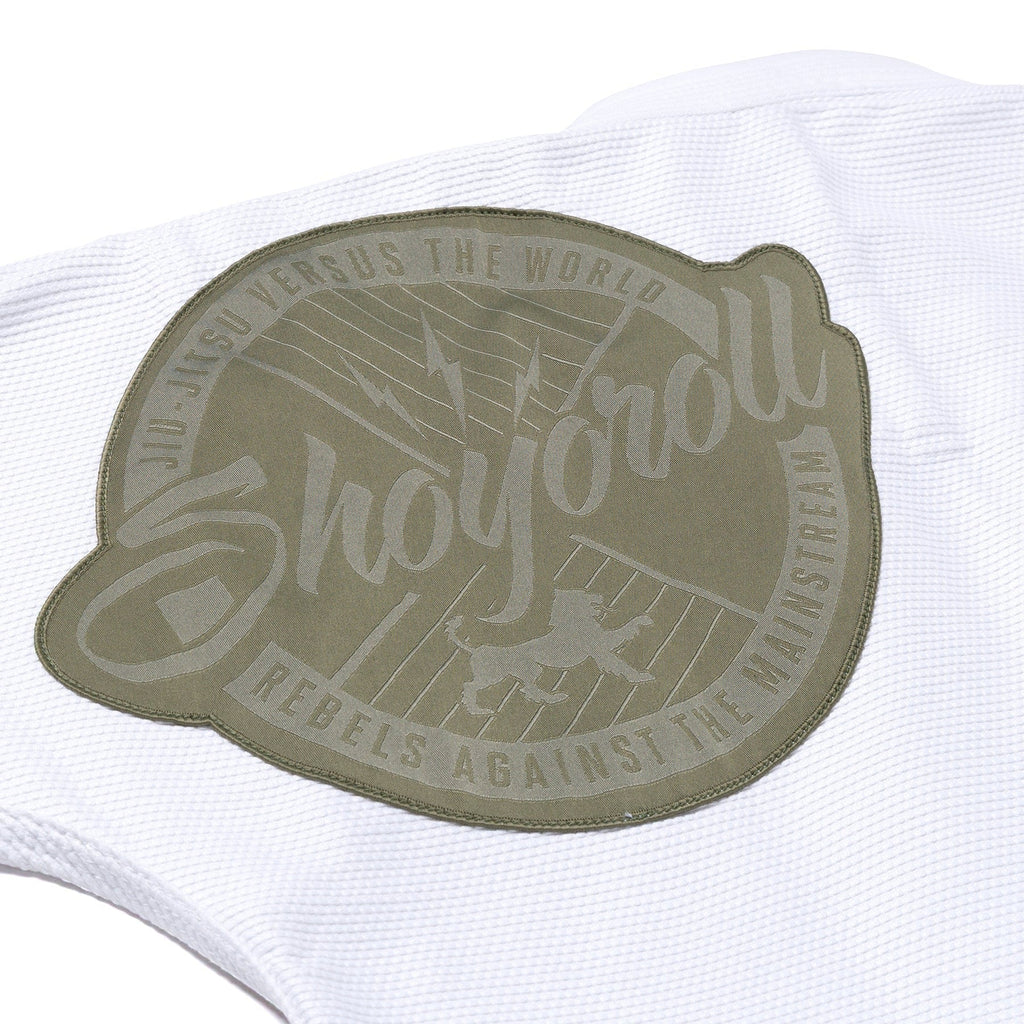 Shoyoroll Olive Competitor BJJ Gi – White - Vorix Sport
