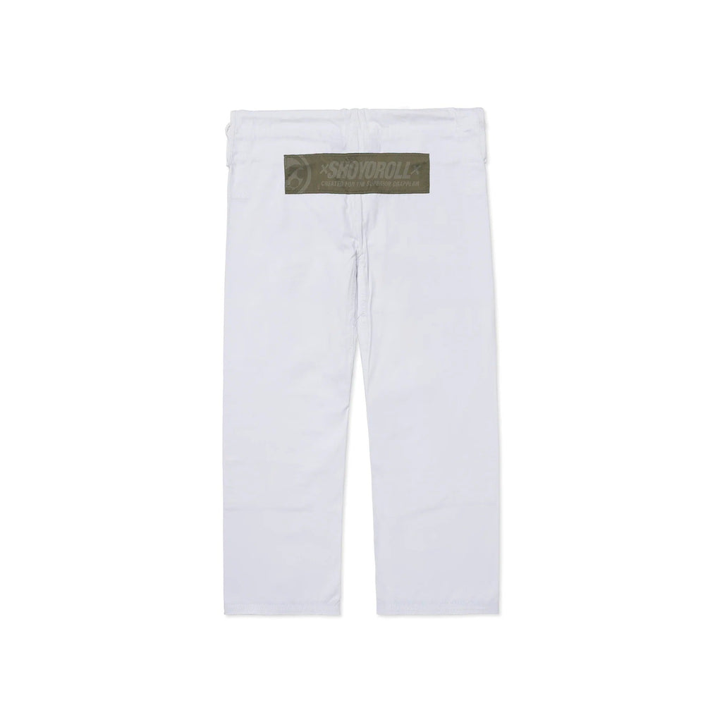 Shoyoroll Olive Competitor BJJ Gi – White - Vorix Sport