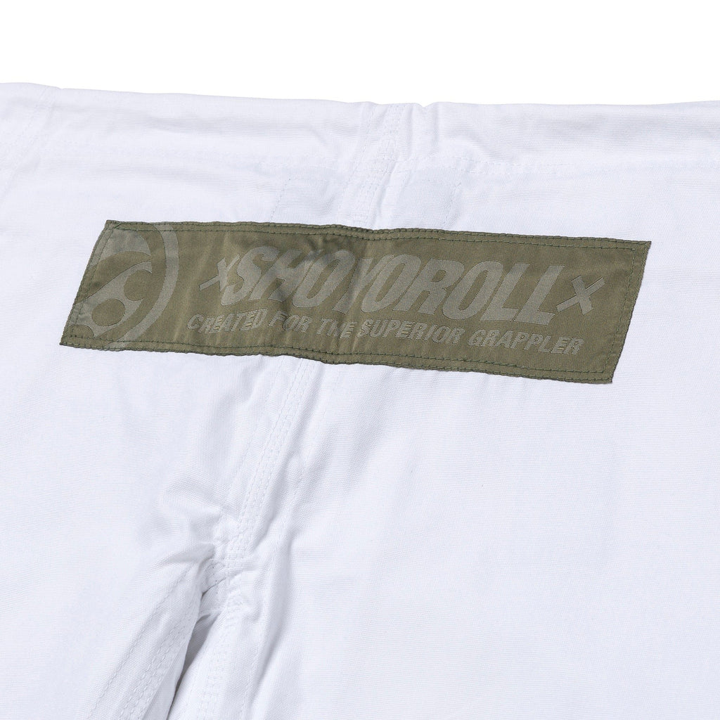 Shoyoroll Olive Competitor BJJ Gi – White - Vorix Sport