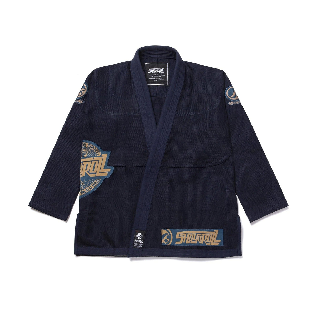 Shoyoroll Oxford Competitor BJJ Gi – Navy - Vorix Sport