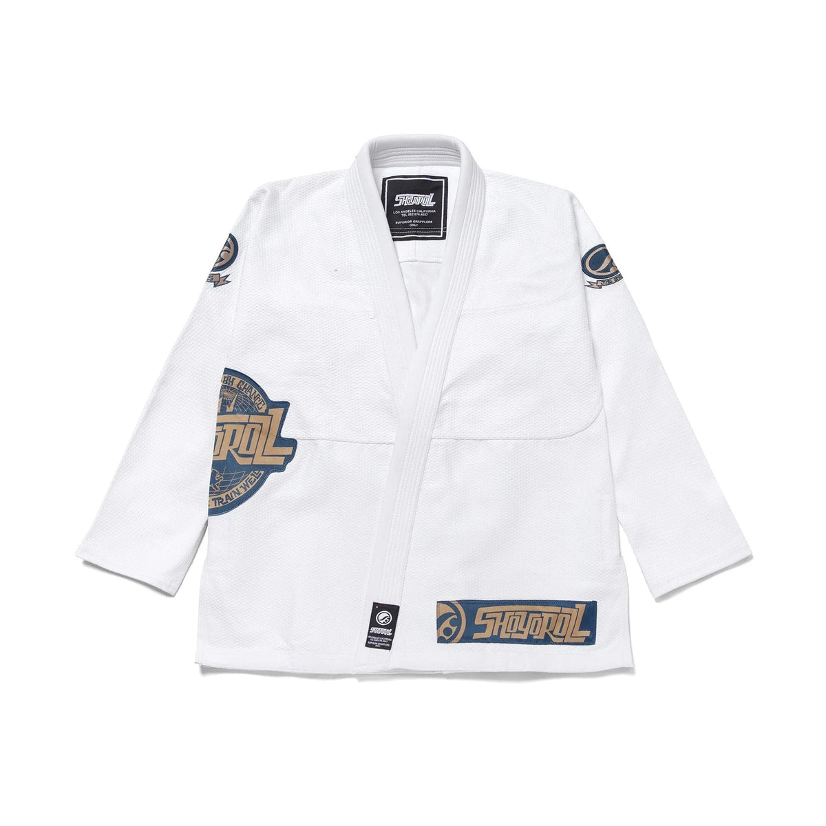 Shoyoroll Oxford Competitor BJJ Gi – White - Vorix Sport