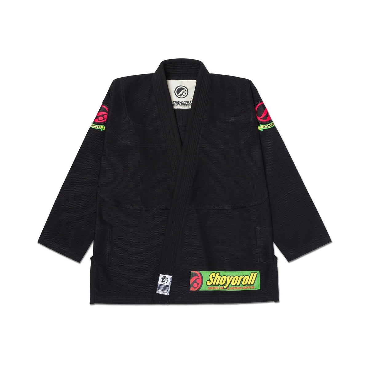 Shoyoroll Rasta Competitor BJJ Gi – Black - Vorix Sport