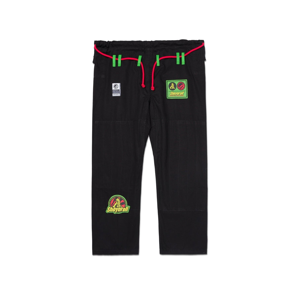Shoyoroll Rasta Competitor BJJ Gi – Black - Vorix Sport