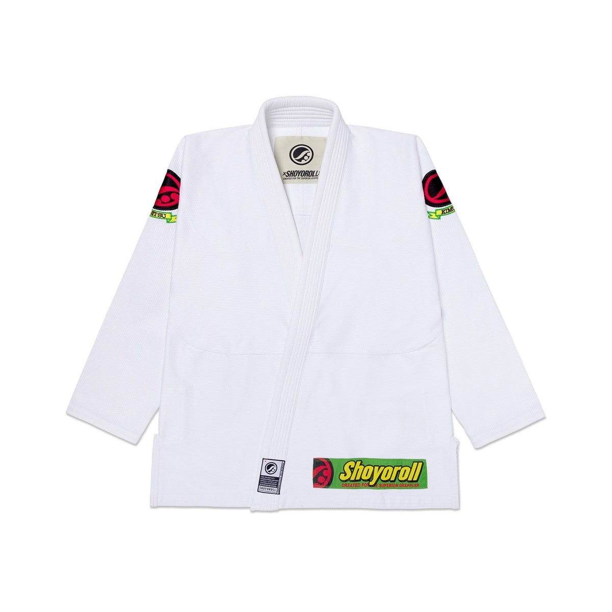 Shoyoroll Rasta Competitor BJJ Gi – White - Vorix Sport