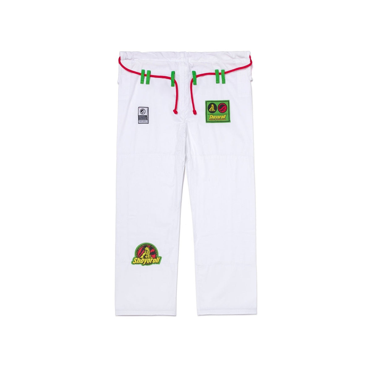 Shoyoroll Rasta Competitor BJJ Gi – White - Vorix Sport