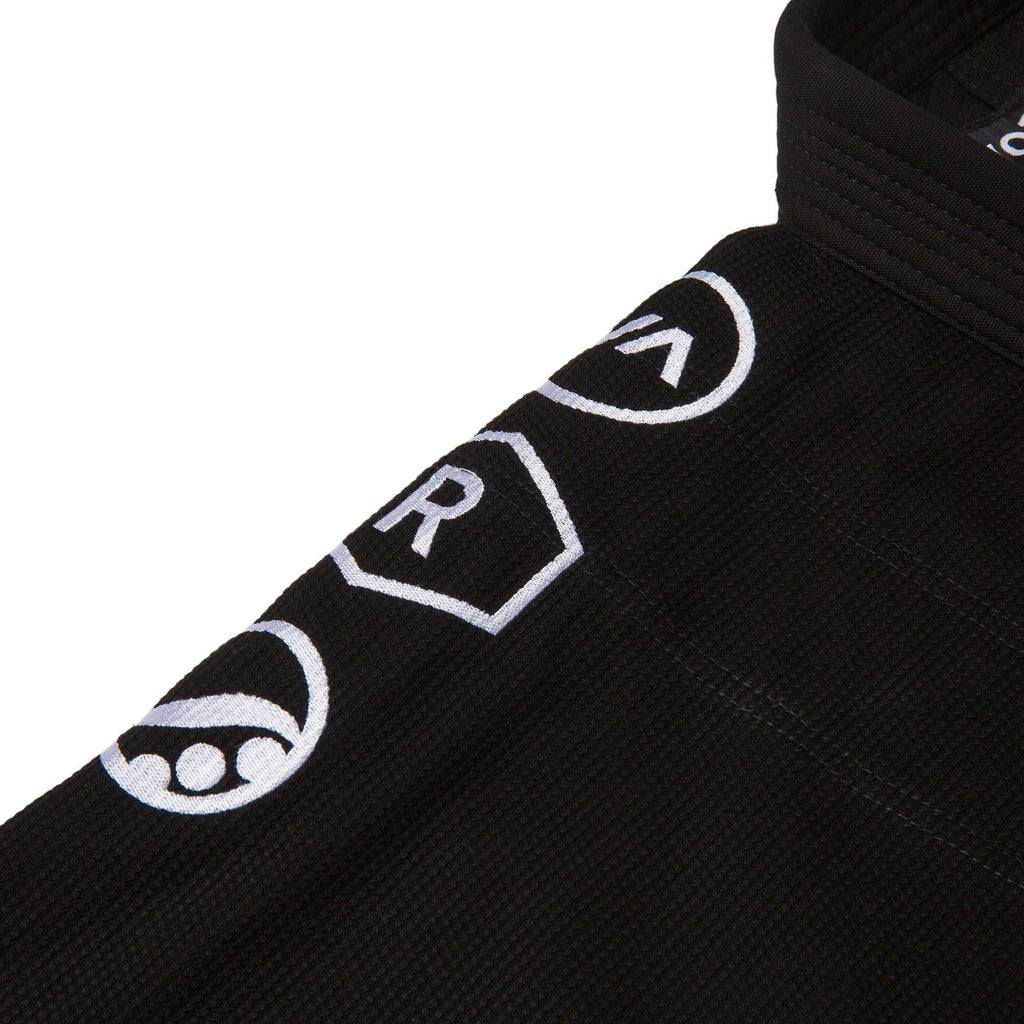 Shoyoroll RVCA x Roots BJJ Gi – Black - Vorix Sport