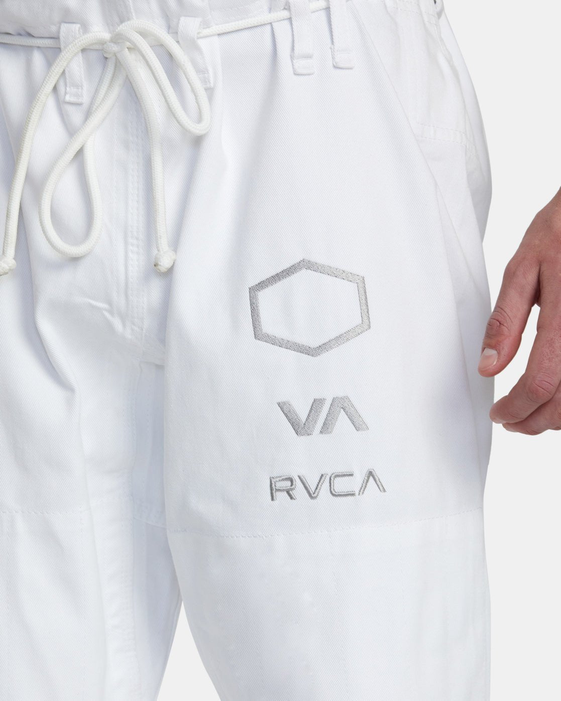 Shoyoroll RVCA x Shoyoroll BJJ Gi – White - Vorix Sport