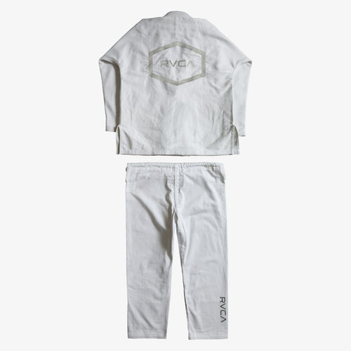 Shoyoroll RVCA x Shoyoroll BJJ Gi – White - Vorix Sport