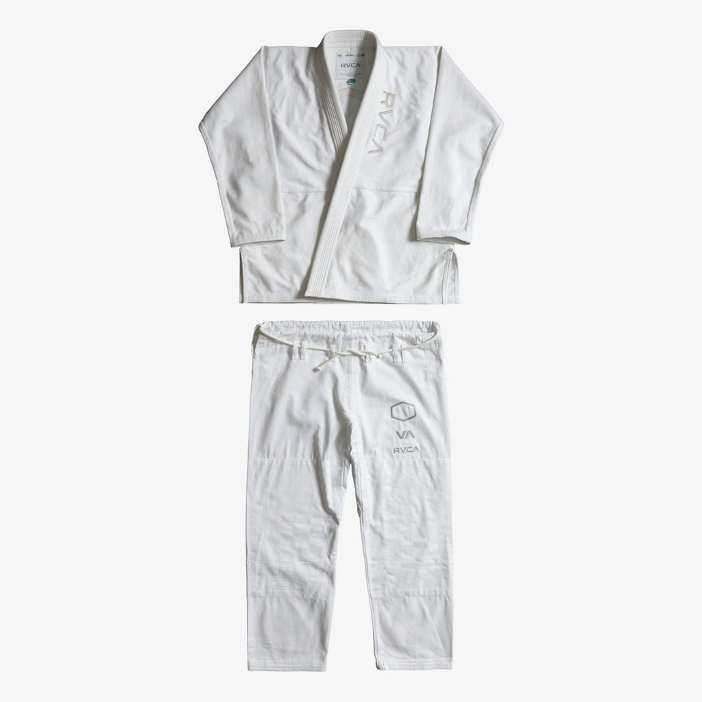 Shoyoroll RVCA x Shoyoroll BJJ Gi – White - Vorix Sport