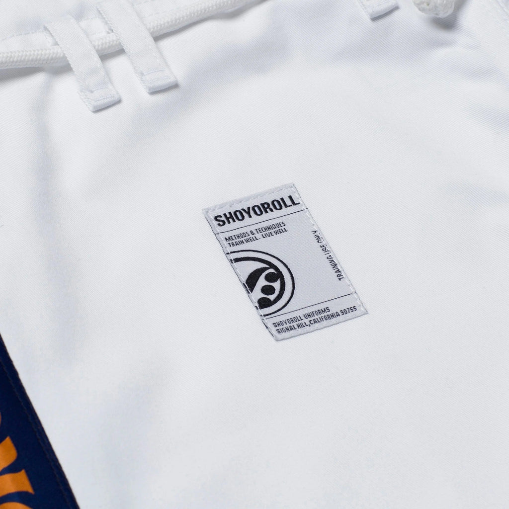 Shoyoroll Tangerine Competitor BJJ Gi – White - Vorix Sport